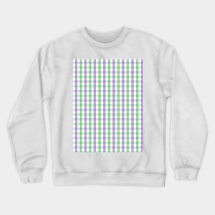 Lavender & Lime Tattersall Crewneck Sweatshirt